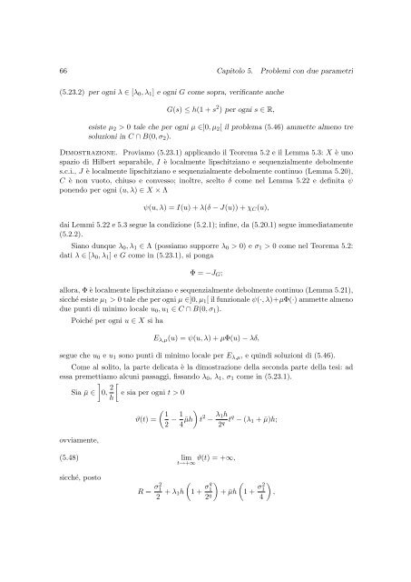 Applicazioni della teoria del minimax a problemi ... - Portale Posta DMI