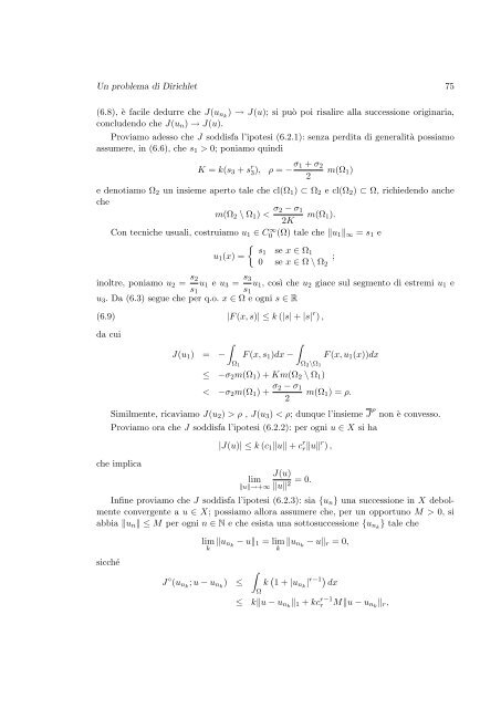 Applicazioni della teoria del minimax a problemi ... - Portale Posta DMI