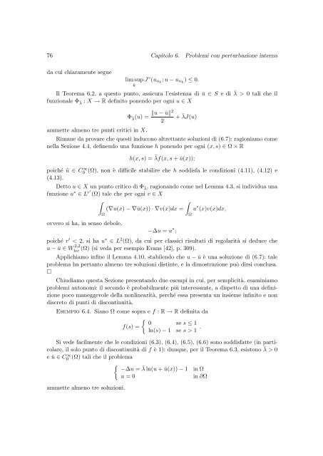 Applicazioni della teoria del minimax a problemi ... - Portale Posta DMI