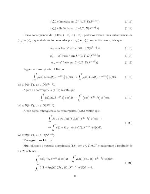 Sobre uma equação de Kirchoff-Carrier com dissipação em espaços ...