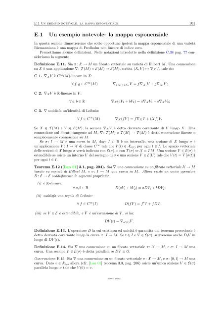 Immersioni aperte in dimensione infinita - Dipartimento di Matematica