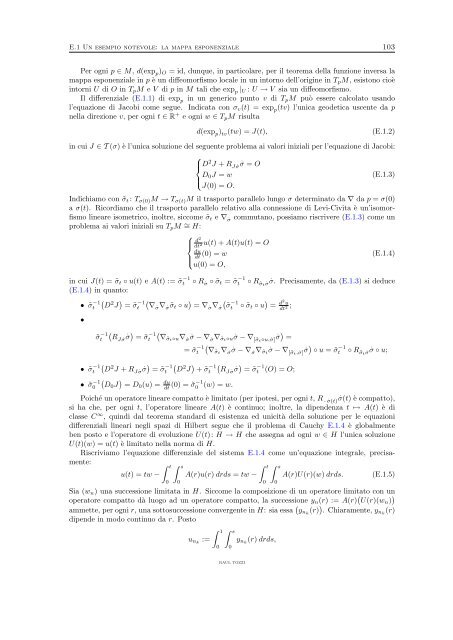 Immersioni aperte in dimensione infinita - Dipartimento di Matematica