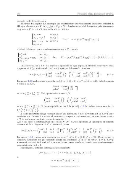 Immersioni aperte in dimensione infinita - Dipartimento di Matematica