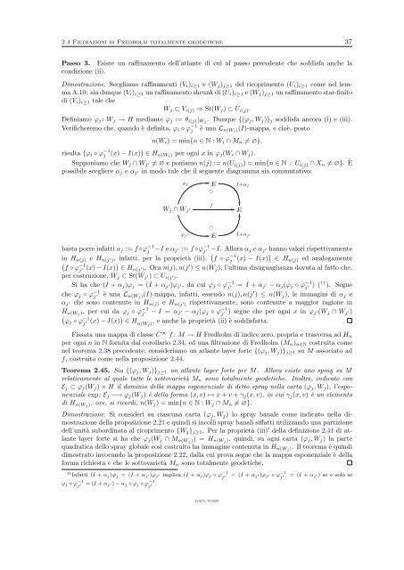 Immersioni aperte in dimensione infinita - Dipartimento di Matematica