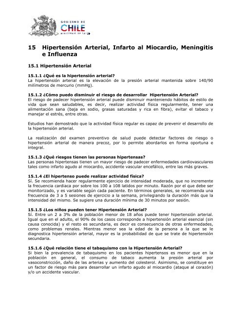 Relación entre presión arterial y ataque cardíaco Relación entre presión arterial y ataque cardíaco