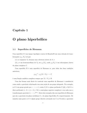 Isometrias Hiperbólicas - Jcabral.uac.pt