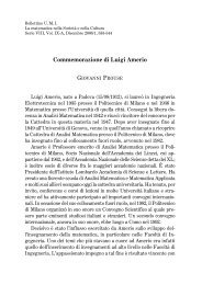 Commemorazione di Luigi Amerio - Edizione Nazionale ...