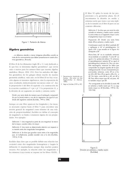 Los números imitan al espacio - SUMA Revistas de matemáticas