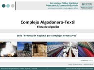 Complejo Algodonero-Textil - Ministerio de Economía