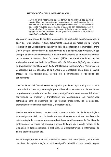 la teoria del conocimiento - Universidad Nacional de Educación ...