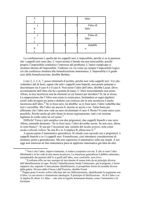 Spazio e sapere - La Psicanalisi secondo Sciacchitano