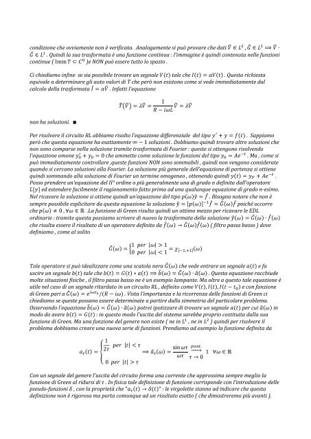 Appunti di Metodi Matematici 1 - Guido Cioni