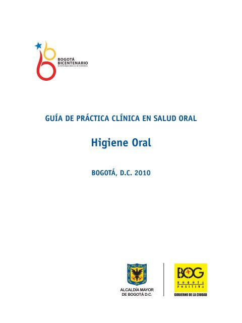 Higiene oral - Secretaría Distrital de Salud