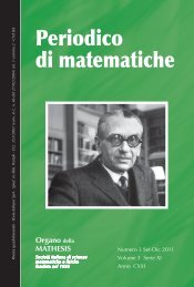 Periodico di matematiche - Mathesis