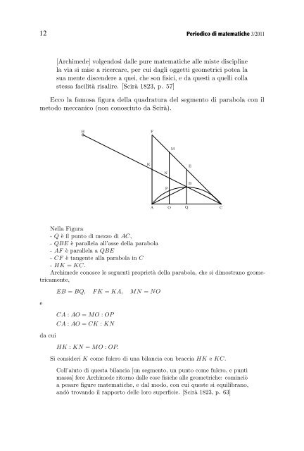 Periodico di matematiche - Mathesis