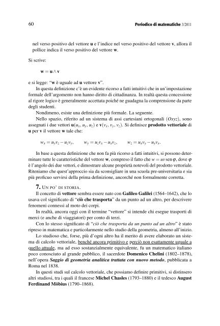 Periodico di matematiche - Mathesis