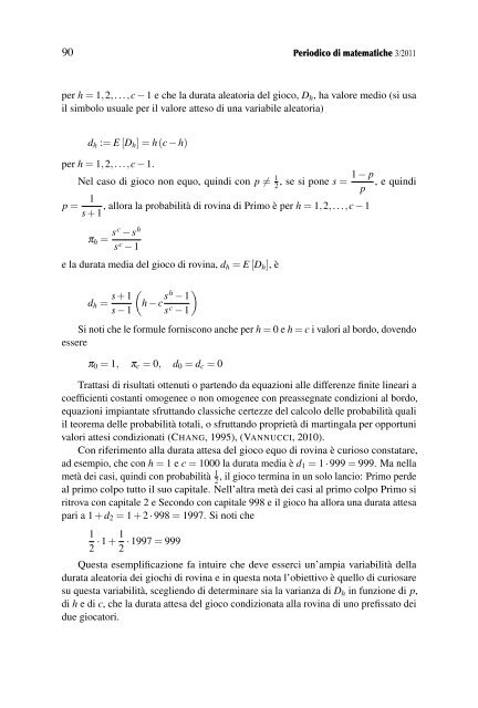 Periodico di matematiche - Mathesis