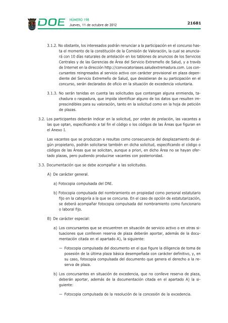 Resolución. - Diario Oficial de Extremadura