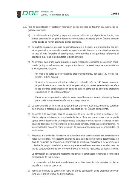 Resolución. - Diario Oficial de Extremadura