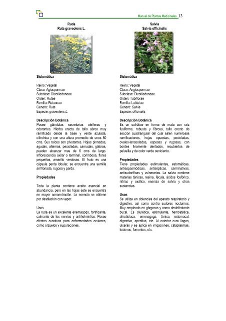 Manual de Plantas Medicinales