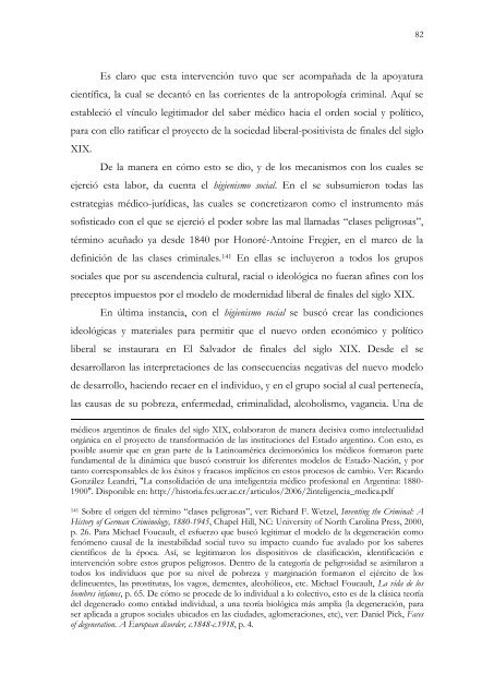 Ciudadanía e higienismo social en El Salvador, 1880-1932