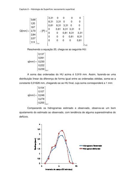 8 HIDROLOGIA DE SUPERFÍCIE: escoamento superficial 8.1 ...