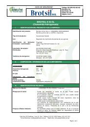 BROTSIL ® 50 SL (Cianamida hidrogenada) - GRUPO SILVESTRE
