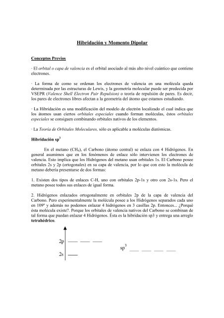 Hibridación y Momento Dipolar.pdf - U-Cursos