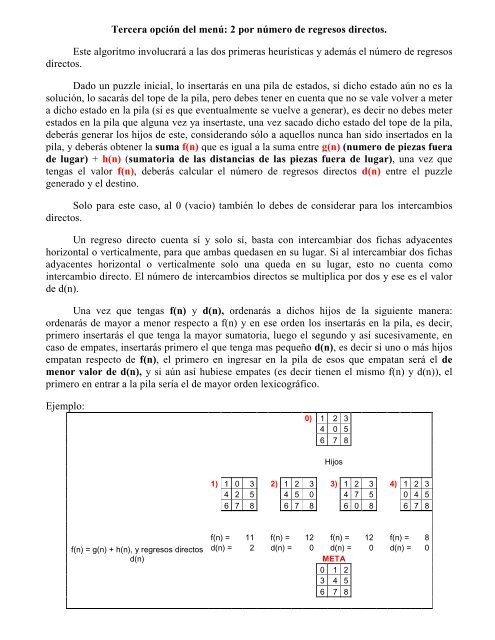 Puzzle 3x3 con 3 heurísticas - UAM