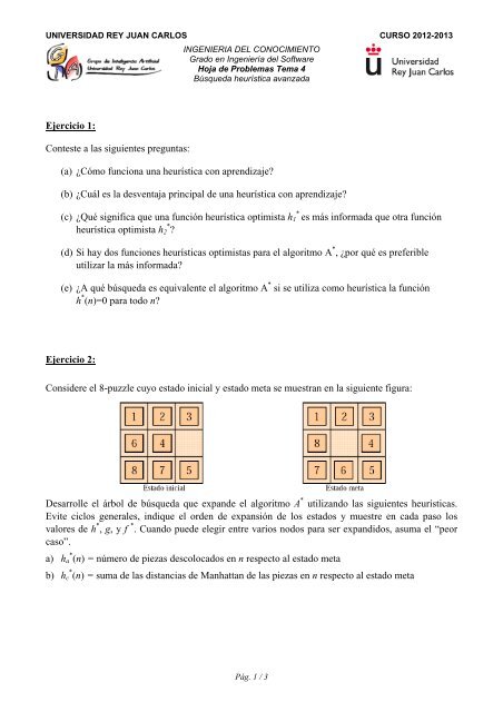 Ejercicio - Universidad Rey Juan Carlos