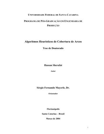 Algoritmos Heurísticos de Cobertura de Arcos