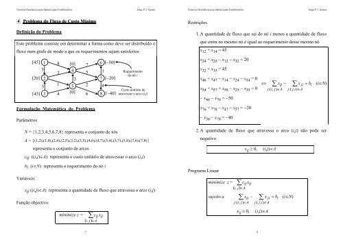 TÉCNICAS HEURÍSTICAS PARA OPTIMIZAÇÃO COMBINATÓRIA