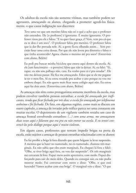 Cotidiano das escolas: entre violências; 2006 - MULTIRIO