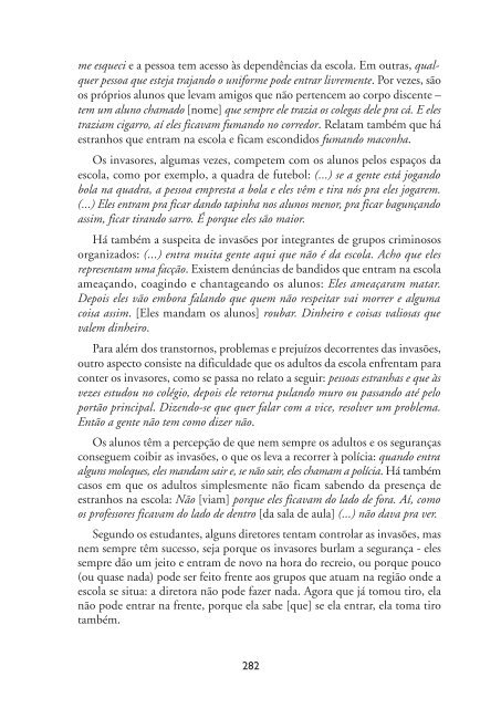 Cotidiano das escolas: entre violências; 2006 - MULTIRIO