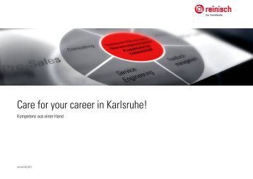 Care for your career in Karlsruhe! - reinisch AG