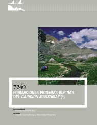 FORMACIONES PIONERAS ALPINAS DEL CARICIoN ... - Jolube