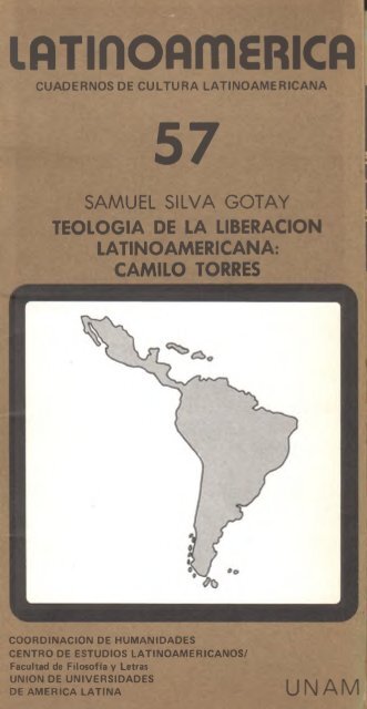 Teología De La Liberación Latinoamericana Camilo Torres