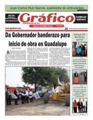 Da Gobernador banderazo para inicio de obra en Guadalupe