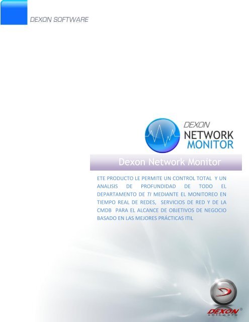 Nombre de producto Dexon Network Monitor - Dexon Software