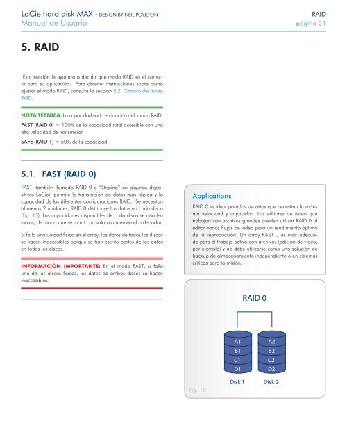 Descargas Manual de uso - LaCie