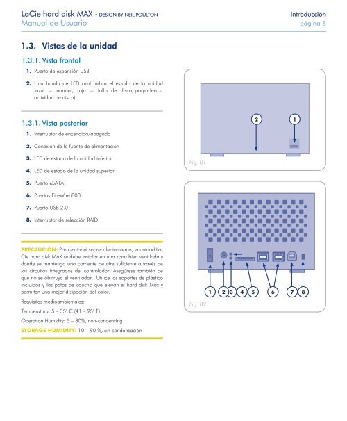 Descargas Manual de uso - LaCie