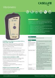 Vibrómetro - Casella Measurement