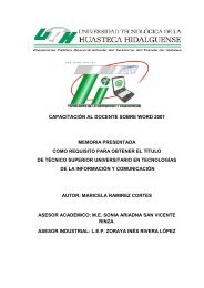 Capacitación al Docente Sobre Word 2007 - Biblioteca UTHH