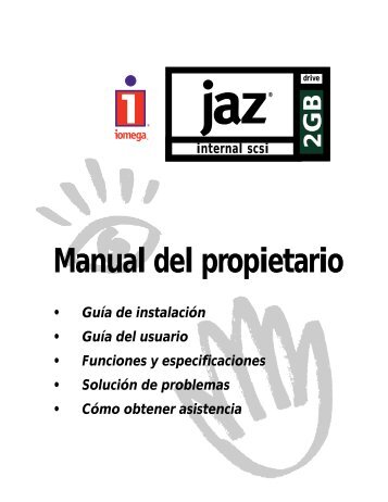 Funcionamiento de la unidad Jaz - Iomega