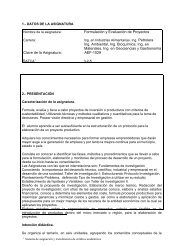 Formulación y Evaluación de Proyectos - Tecnológico de Estudios ...