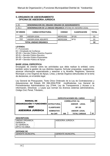 MOF-2012 - Portal del Estado Peruano