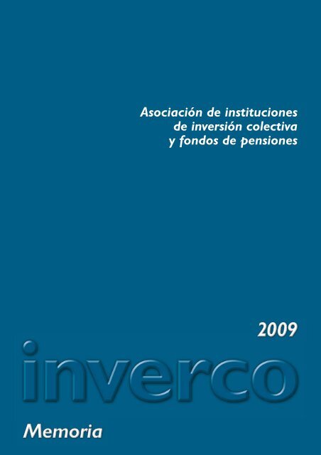 Memoria 2009.pdf - Inverco