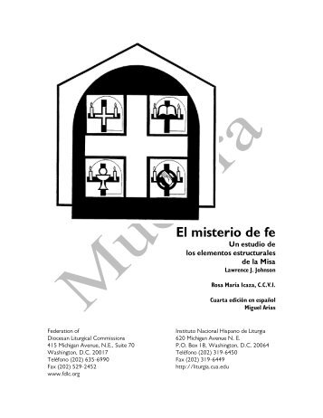 El misterio de fe - Federation of Diocesan Liturgical Commissions