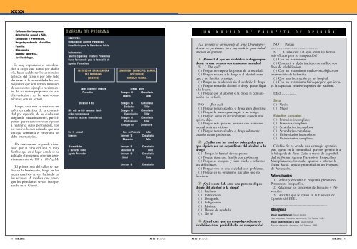 Etapas del Programa Preventivo Inespecífico ... - Sedronar