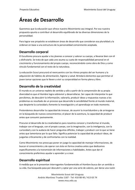 Proyecto Educativo.pdf - Movimiento Scout del Uruguay